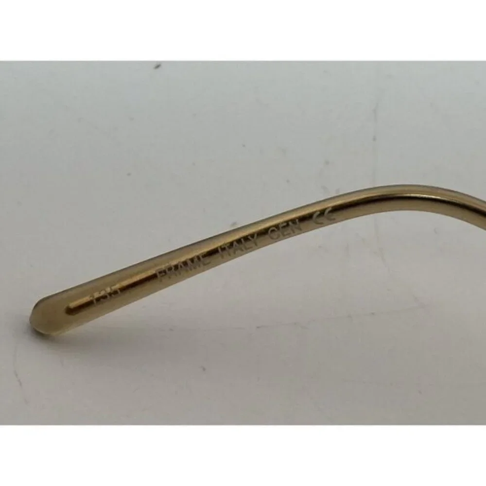 ALFRED SUNG - 4319 CAMOMILE VK 135mm Gold Oval Eyeglass Frames - Picture 4 of 6